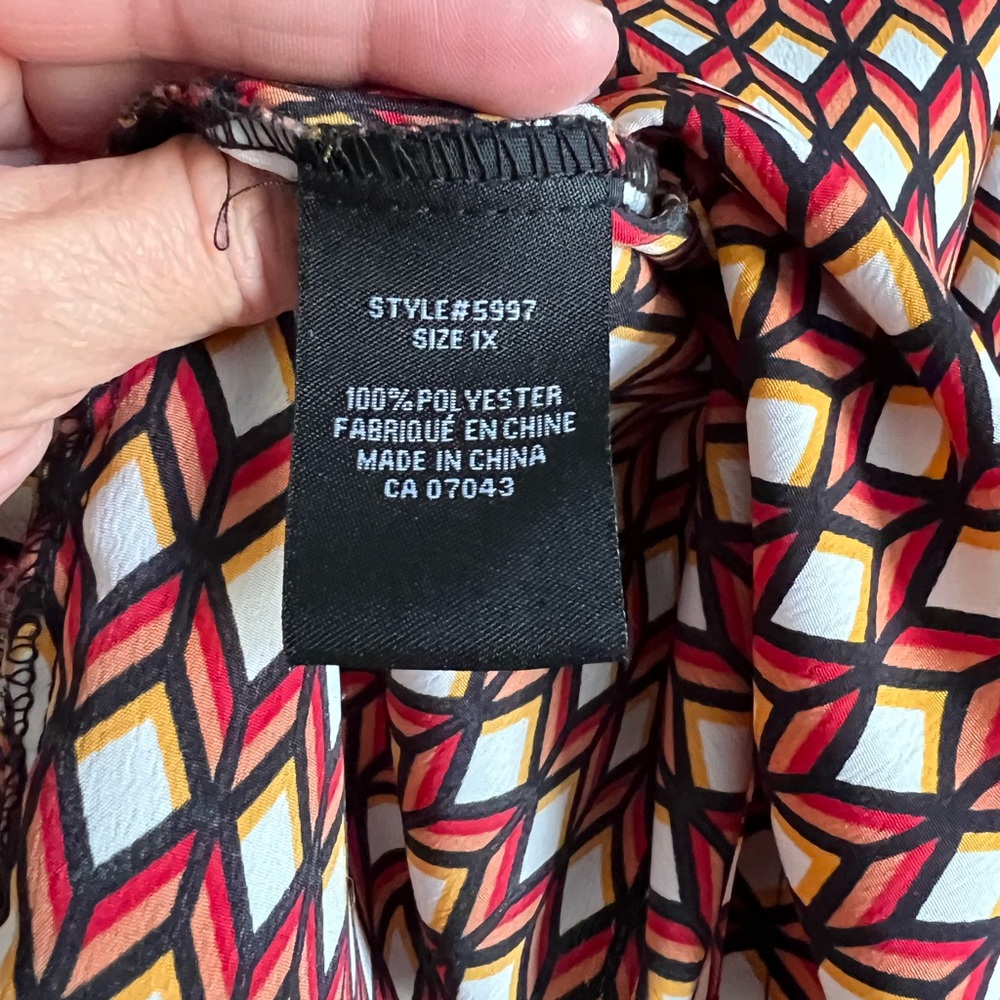 Funky Geometric Patterned Hippy Chic - Picture 7 of 8